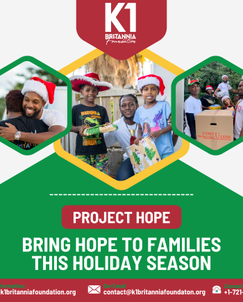 Bring Hope to Families This Holiday Season With K1's Project Hope